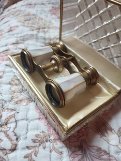 Antique French Opera Glasses Mourlon Fabi