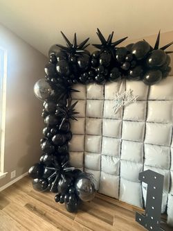 Only black balloons