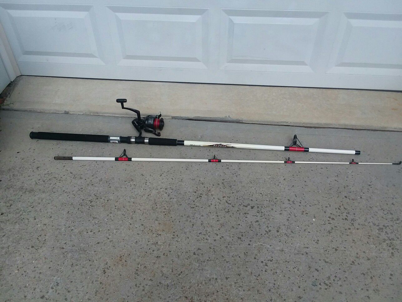 Shakespeare Alpha Fishing Pole 10' for Sale in Raleigh, NC - OfferUp