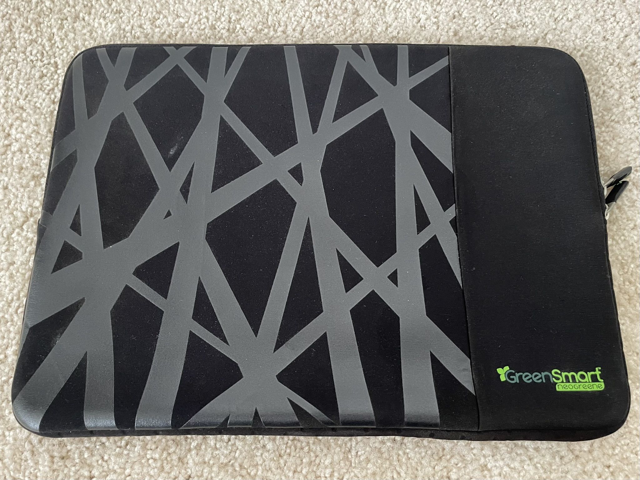 Black Neoprene 15” Laptop Case