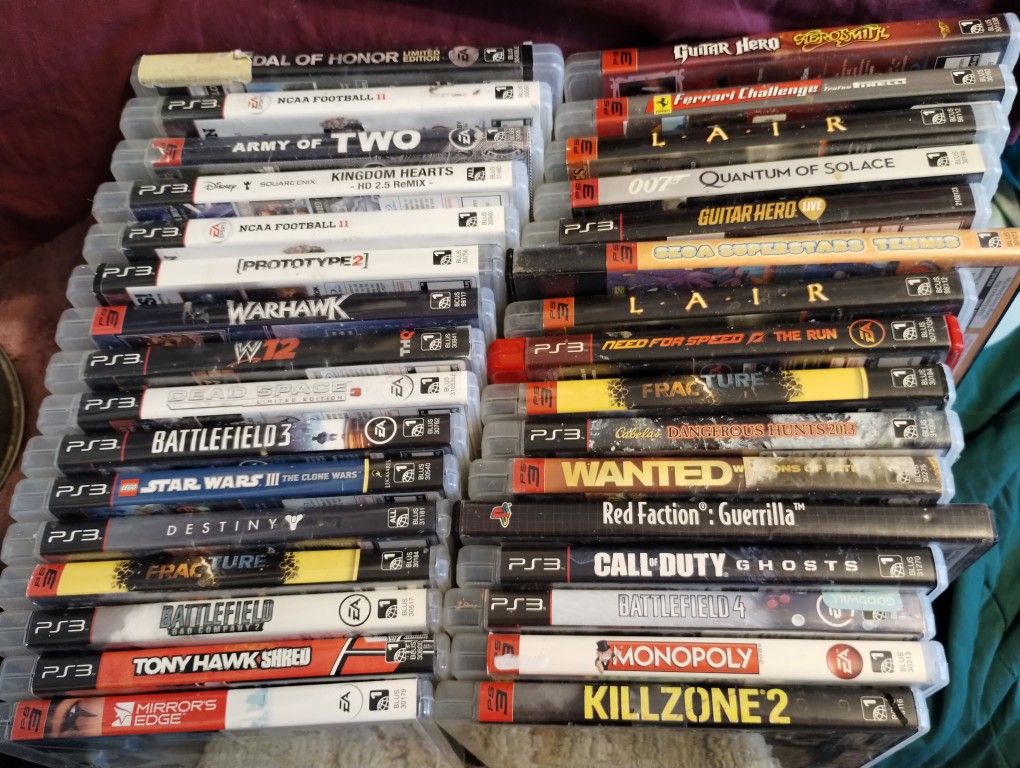 SONY PLAYSTATION 3 / PS3 GAMES $5 EACH