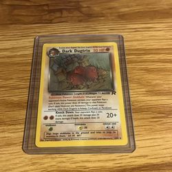 Dark Dugtrio 6/82 Holo  Team Rocket - NM