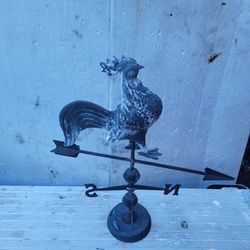 Rooster weather vane