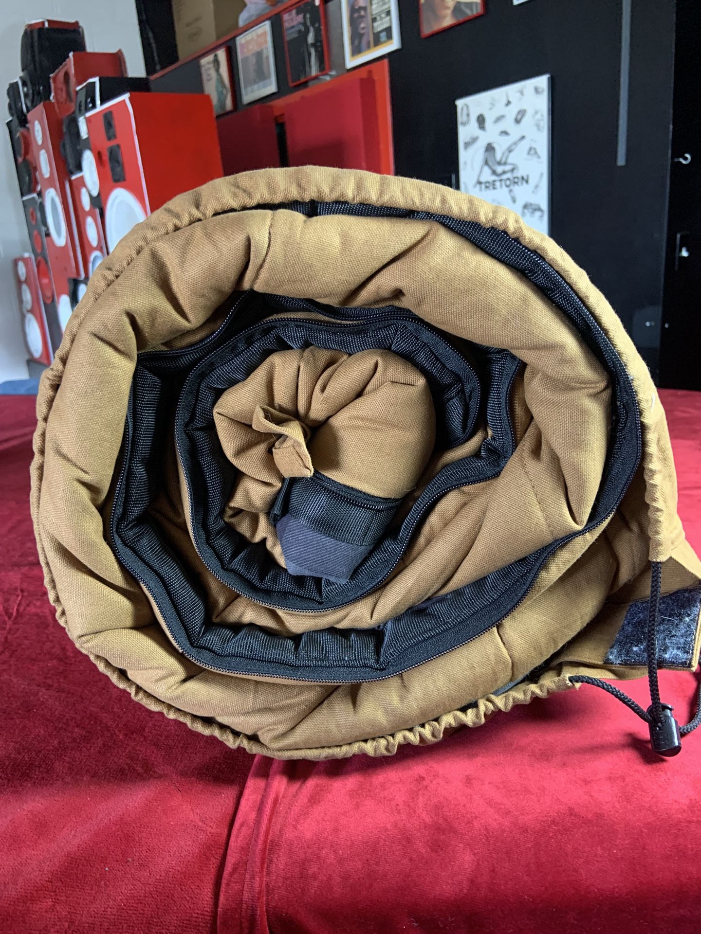 Heavy-Duty XL Sleeping Bag — Canvas | Cold Weather Rated