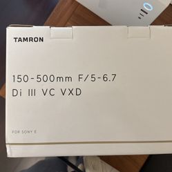 Tamron 150-500 For Sony 
