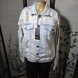 Denim Jacket Saiz S/M New
