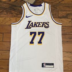 $60 2025 New Purple Los Angeles Lakers Luka Doncic Basketball Jersey