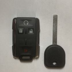 Chevy Silverado key, chevy Colorado, GMC Sierra key, GMC canyon key