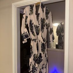 Free people brand Floral romper dress 