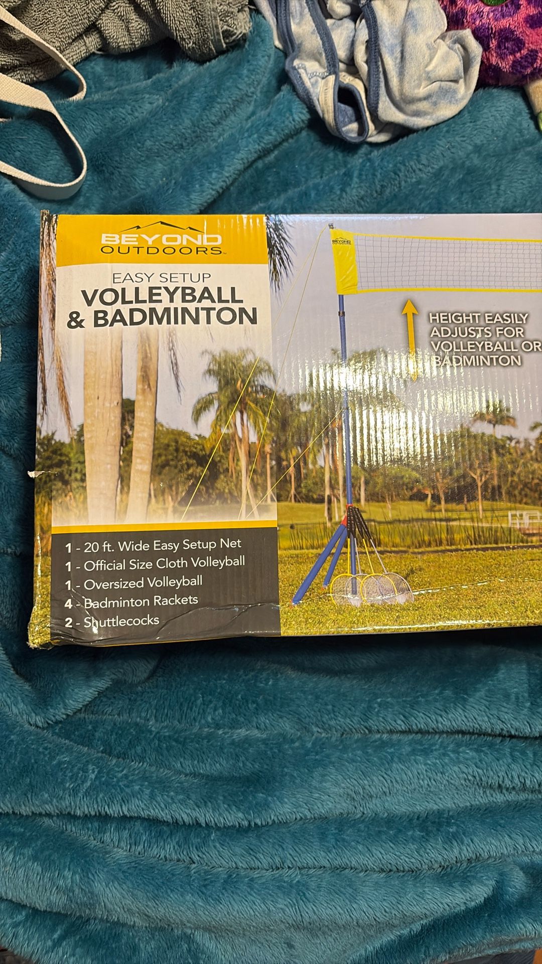 Volleyball And Badminton Net