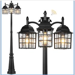 Brand New 3-Head Lamp Posts Hardwire
