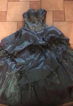 Teal/Dark Green