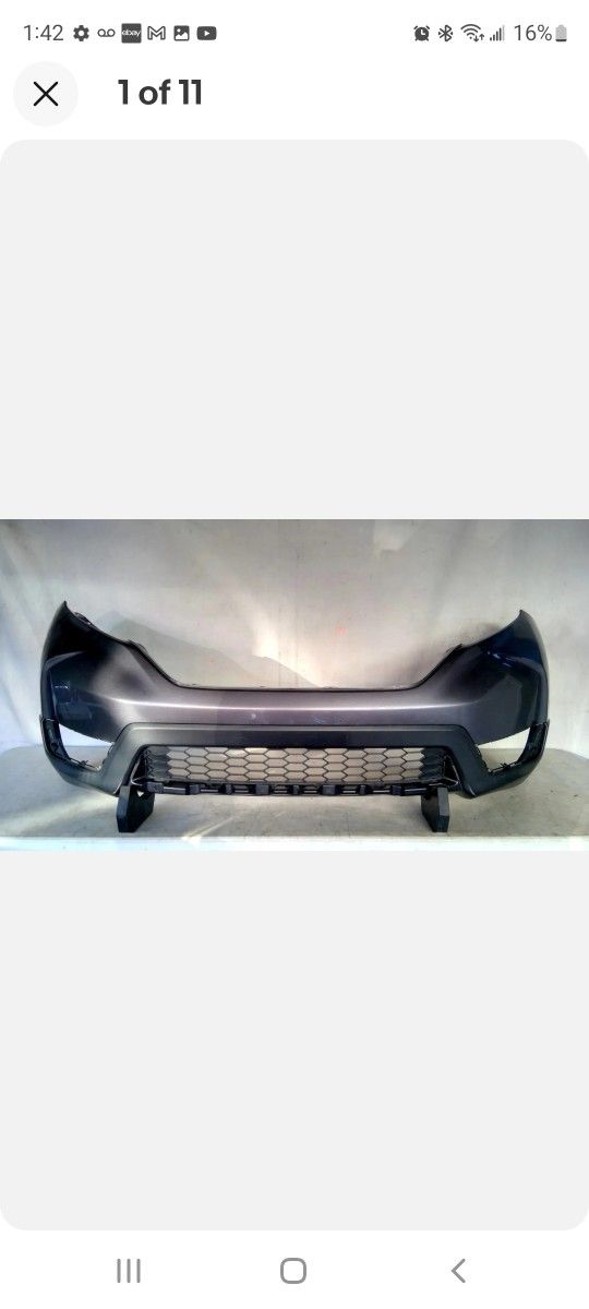 2017 2018 2019 HONDA CRV FRONT BUMPER COVER OEM 71101TLAA000