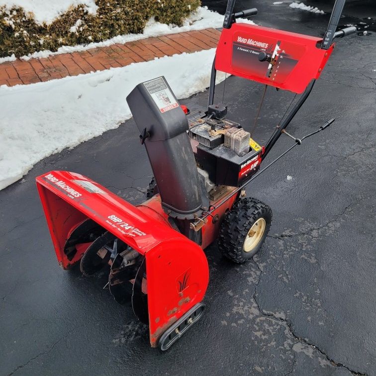 Cycle Yard Machine 123cc Snowblower Carburetor Yard Machines 8hp