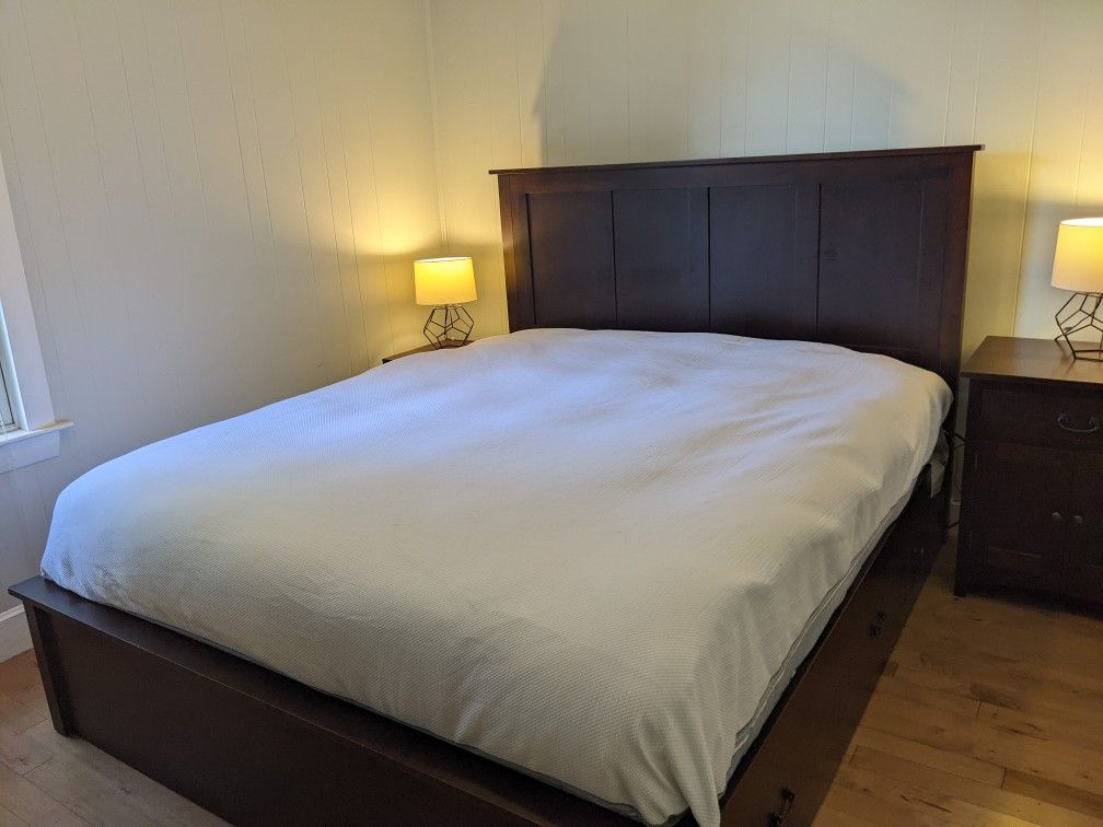 Amish Bedroom Set With Under Bed Storage