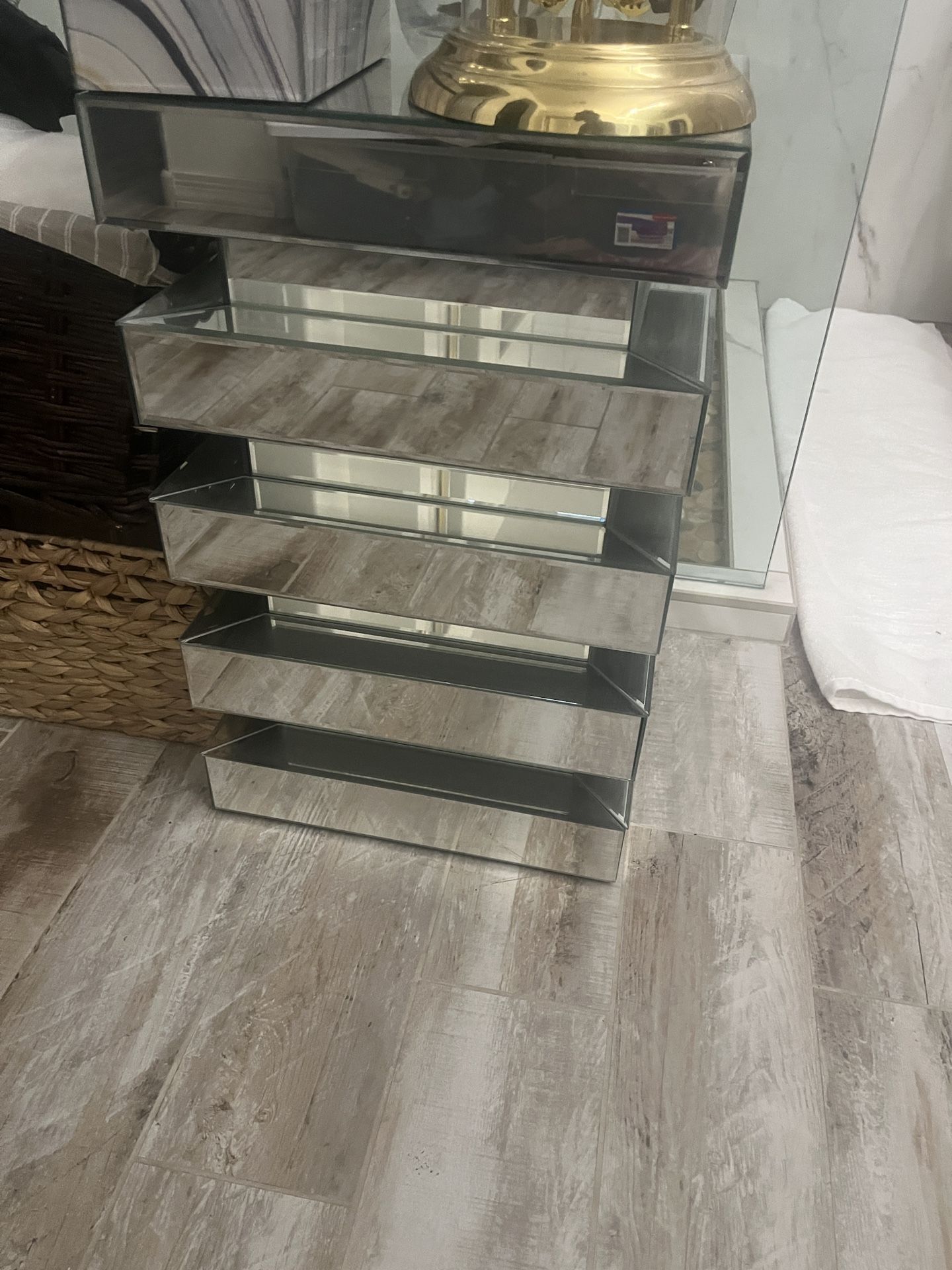 Glass Accent Table