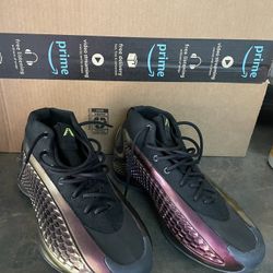 Adidas AE 1 J 'The Future Core Black, Carbon,And Lucid Lemon