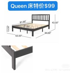 Bed Frame-queen Size