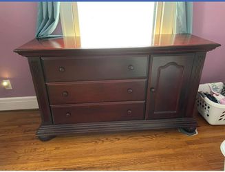 Munire Solid Wood Long Dresser