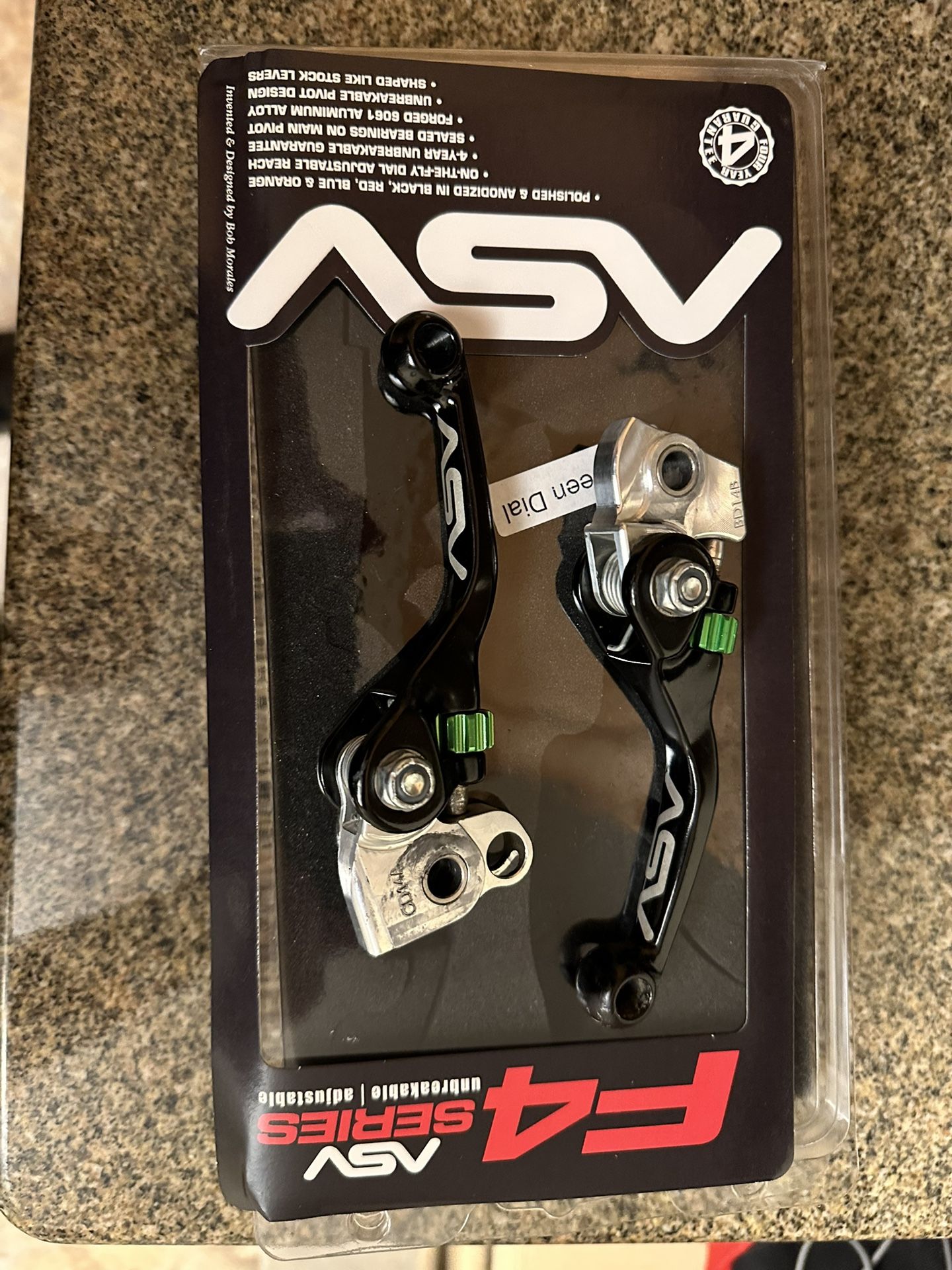ASV F4 Shorty Brake And Clutch Levers KX450