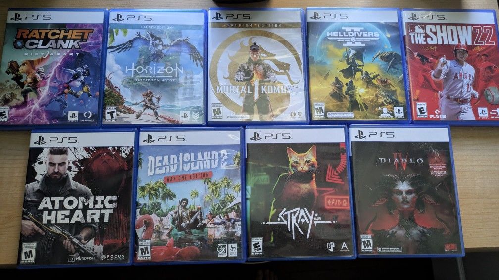Playstation 5 PS5 GAME LOT
