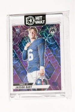 Jaxson Dart Panini Mosaic Rookie Card NY Giants