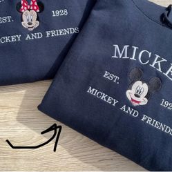 Disney Matching Sweatshirts