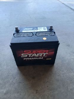 Car battery  $110