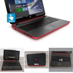 HP 15-P030NR BEATS SPECIAL EDITION 15.6" TOUCH LAPTOP AMD A8-5545M @ 1.7GHz, 8GB RAM, 750GB HDD DVD WINDOWS 10
