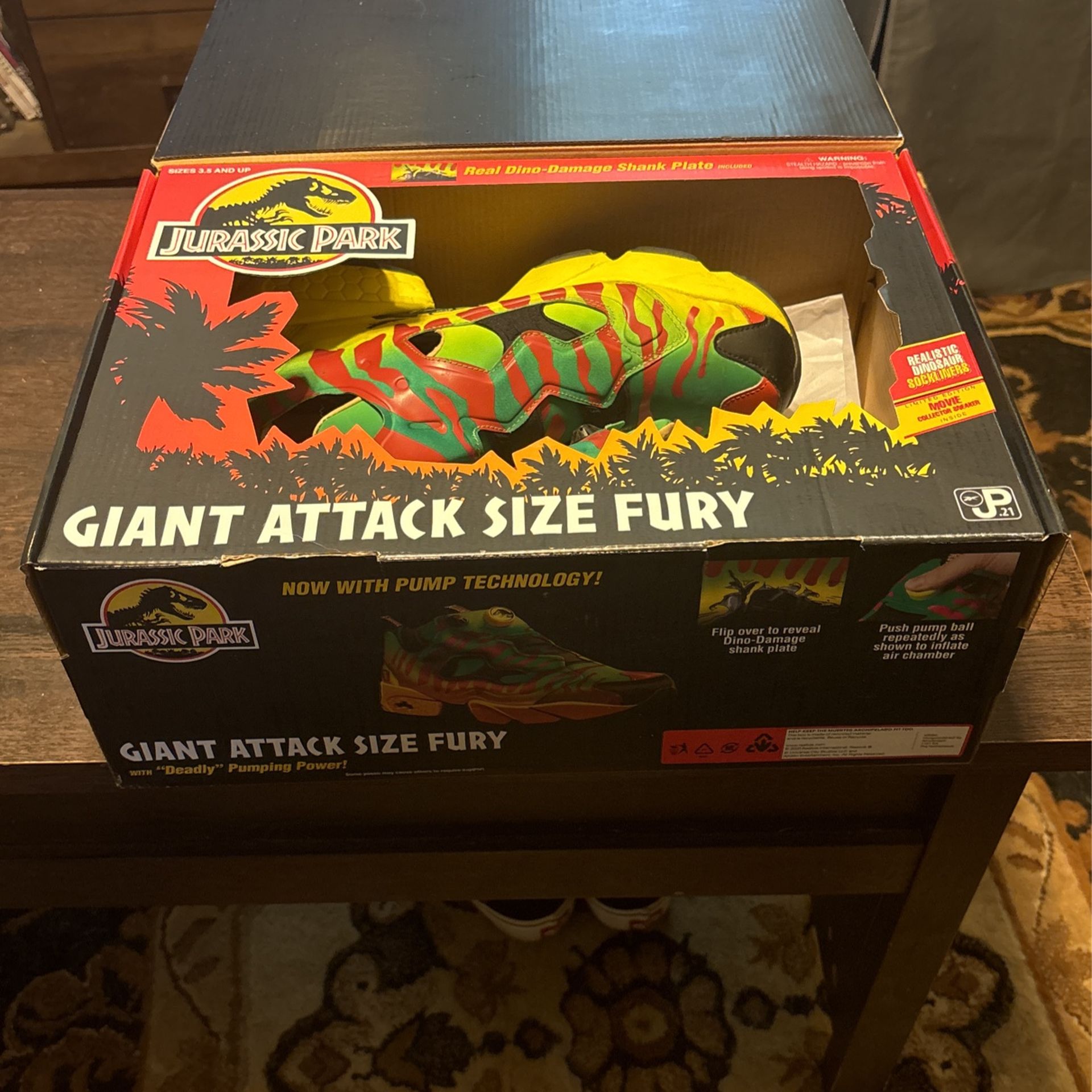 Jurassic Park Shoes -Size 13