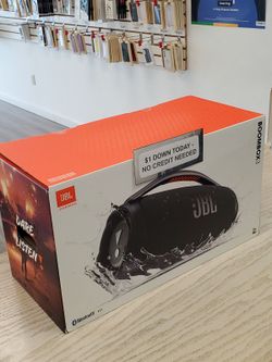 JBL Boombox 3 - Portable Bluetooth Speaker (Brand New) - $5 down today and the rest later 