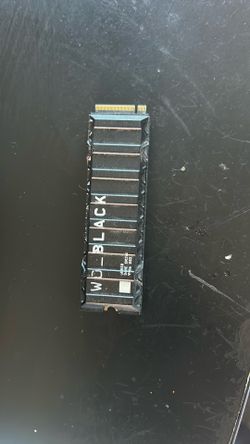 Wd black 1 terabyte