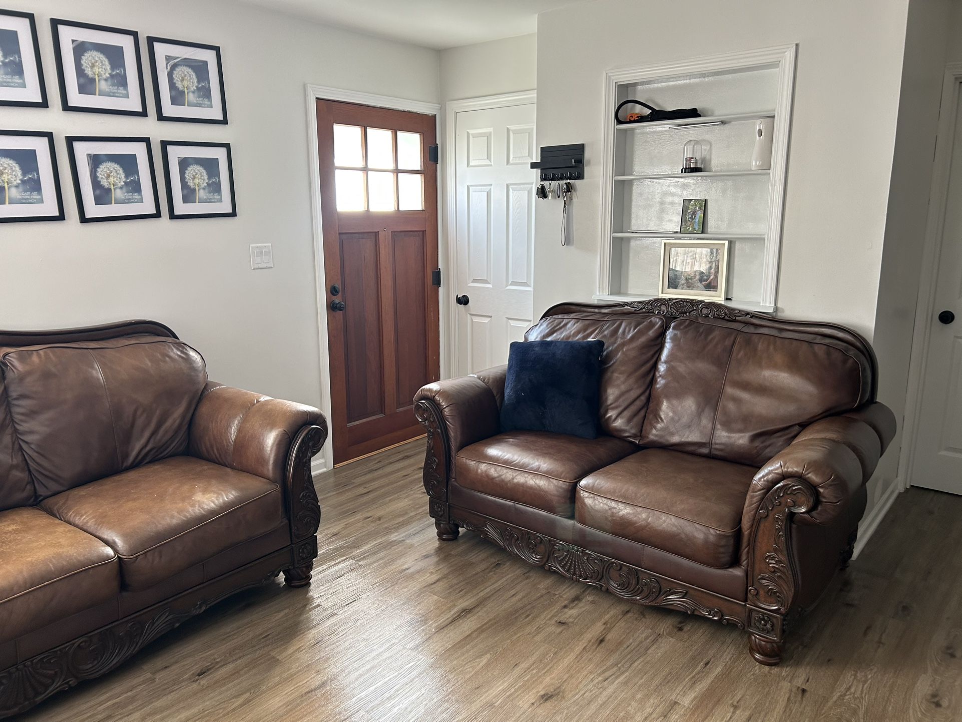 leather couch