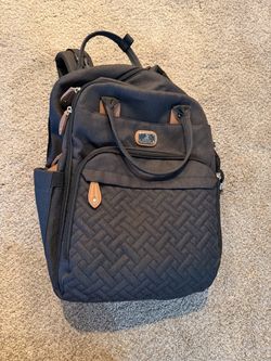 Baby diaper backpack
