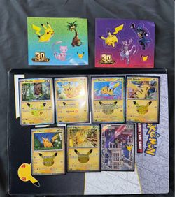 Pokemon 30th Celebration Cards