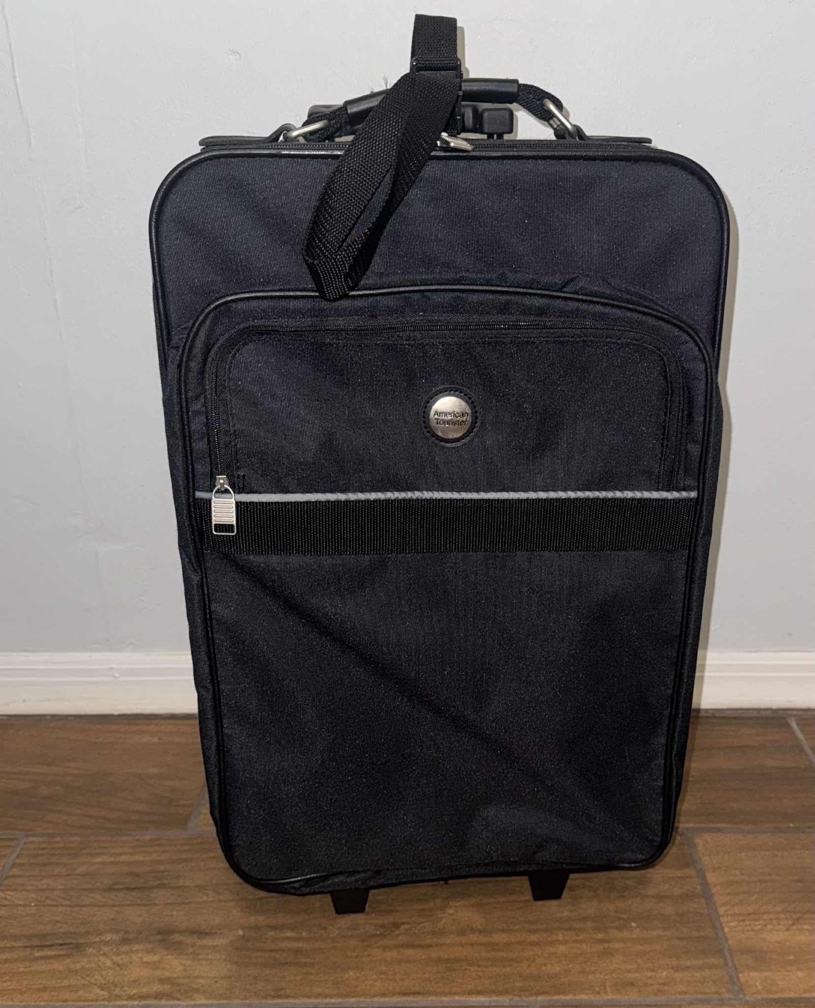 American Tourister Suitcase includes garment bag