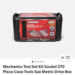 270 Piece Tool Set New Never Used 100$