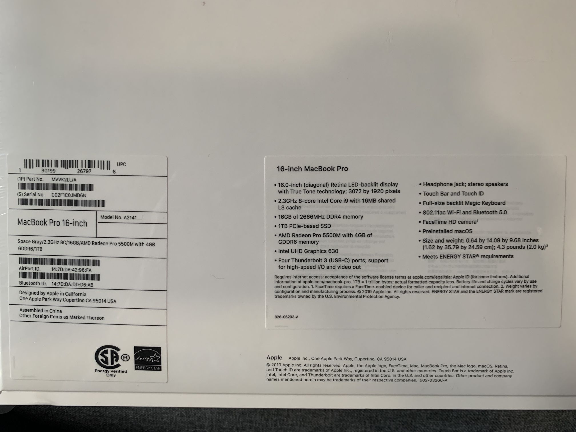 MacBook Pro 16-inch