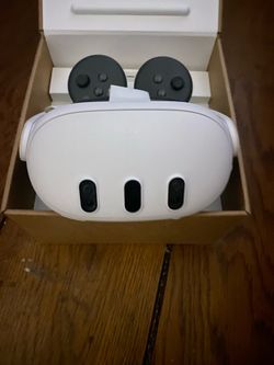 Meta - Quest 3 512GB | Virtual Reality Headset Without Wires — Thirty Percent Sharper Resolution — 2X Graphical Processing - White