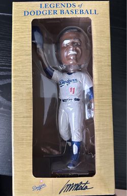 Legends of Dodger Baseball #11 Bobblehead Manny Mota