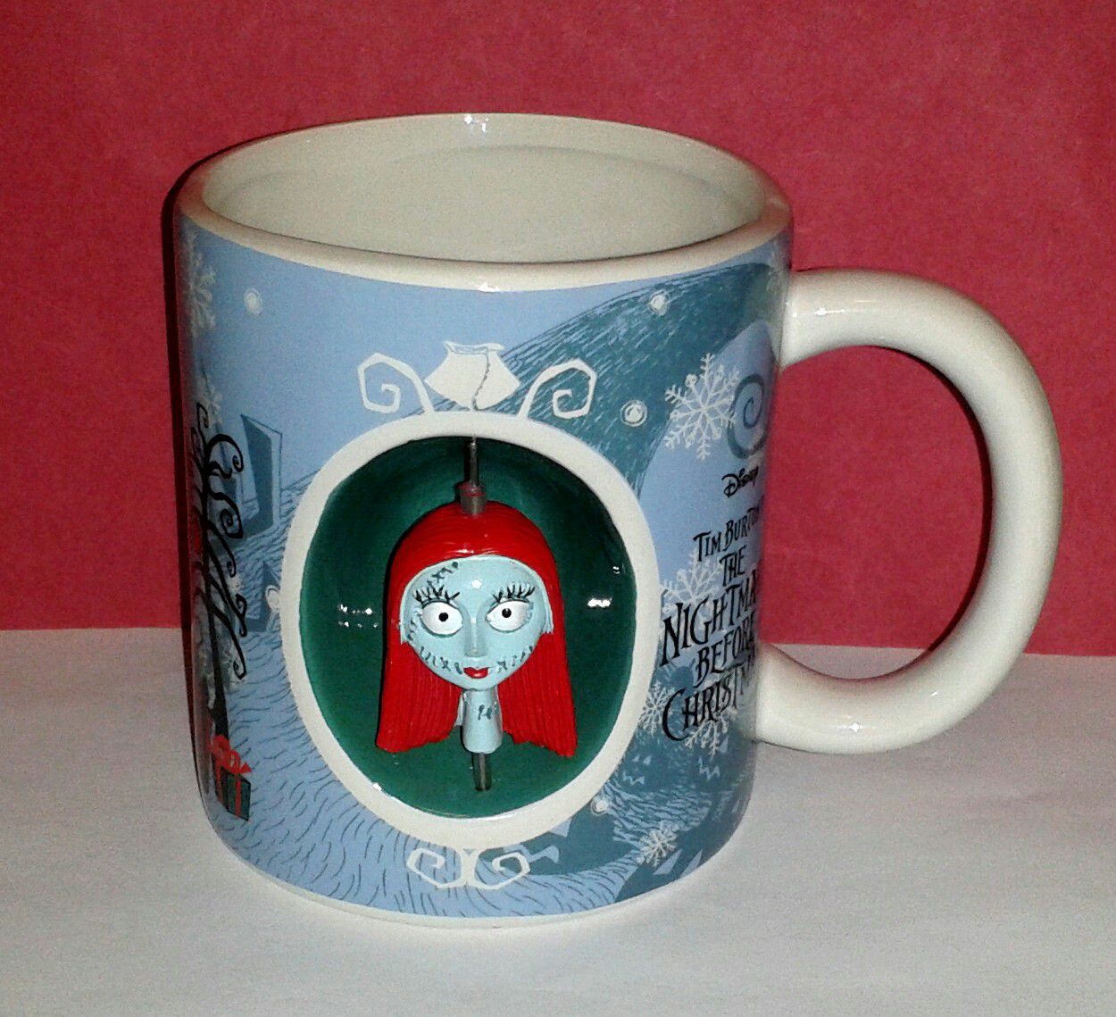 Nightmare Before Christmas SALLY Spinning Head Mug
