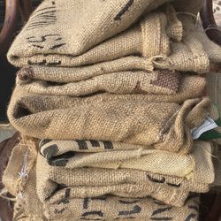 BUNDLE OF 10 Various Gunnysacks $100 No Haggling