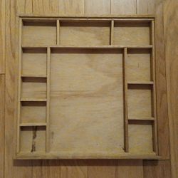 Wood Printers Tray
