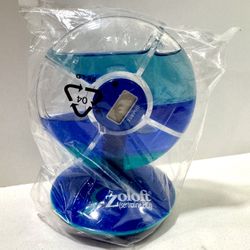 🌀 Zoloft Sertraline HCl Liquid Motion Desk Clock – NEW in Sealed Bag – Promo Item