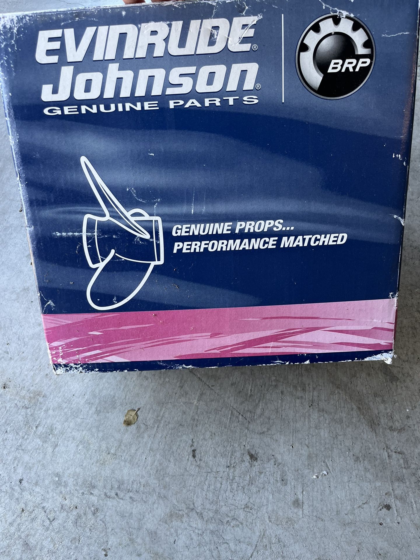 Evinrude/Johnson OEM Aluminum 3 Blade Propeller