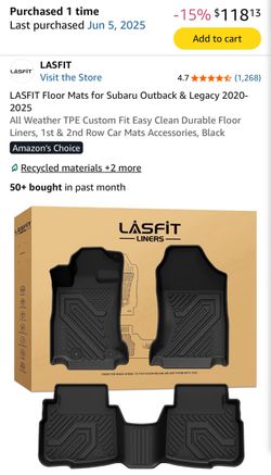 Subaru Outback and Legacy weather mats