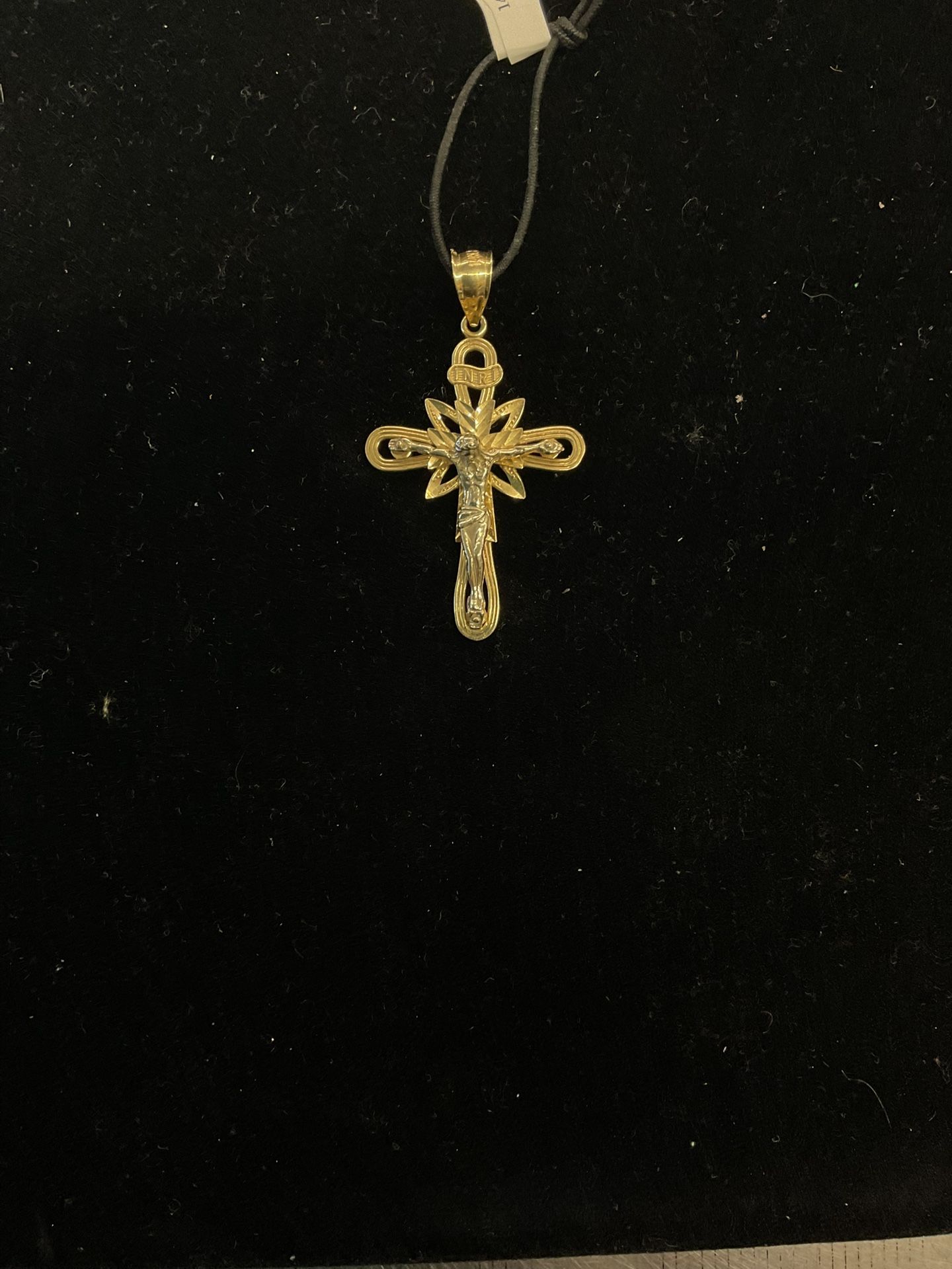 14KT Catholic Cross I-1316