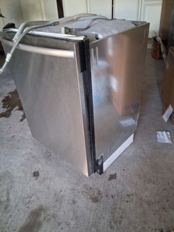 stainless steel dishwasher