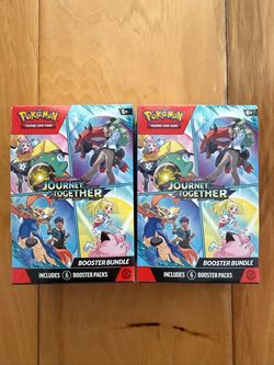 Pokemon 2x Journey Together Booster Bundle
