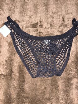 Black mesh fishnet sexy men’s panty